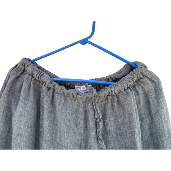 Ivan Grundahl Copenhagen Womens Waist 30 in Gray Linen Trouser Pants Size 42 - Picture 3 of 14